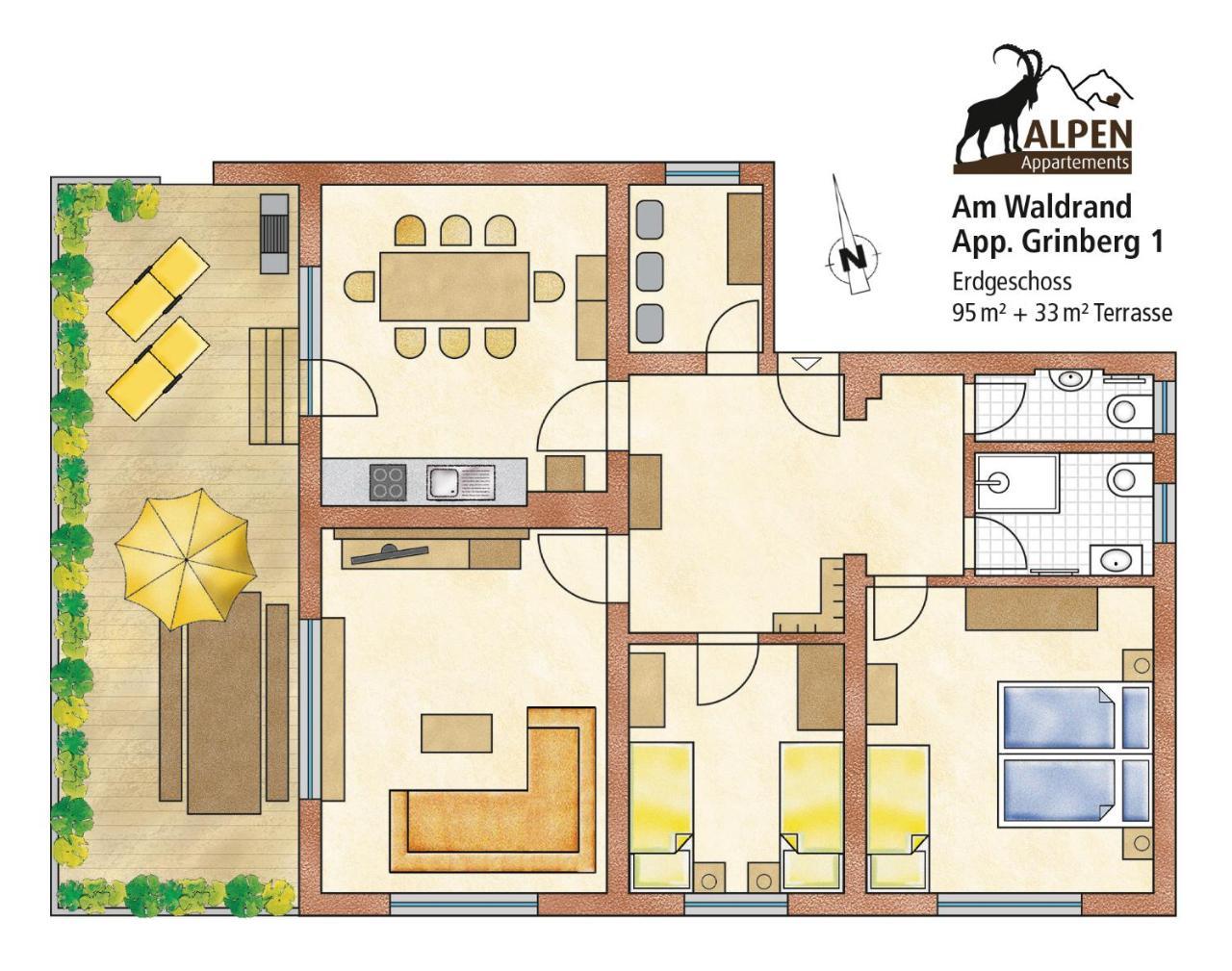 Alpen Appartements Hochmuth Mayrhofen Εξωτερικό φωτογραφία